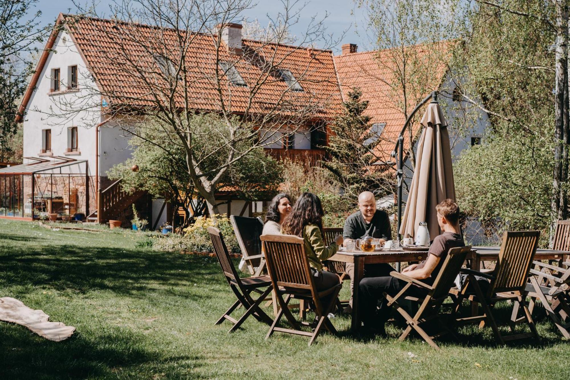 Villa Gajraj Radkow Esterno foto